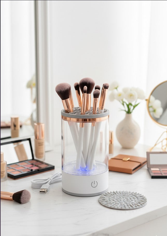 LOREN Makyaj Fırçası Temizleme Cihazı